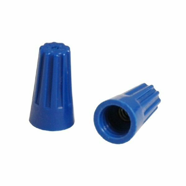 Hubbell Canada Hubbell Wire Connector, 22 to 14 AWG Wire, Thermoplastic Housing Material, Blue HWCS2B100